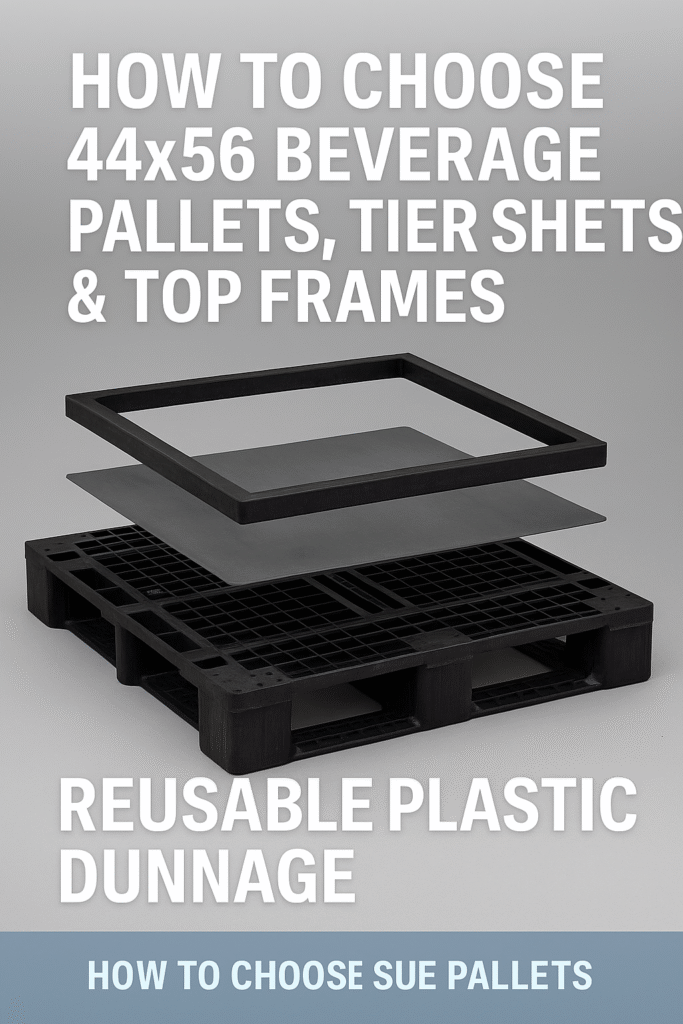 How to Choose the Right 44x56 Beverage Pallets, Tier Sheets, and Top ...